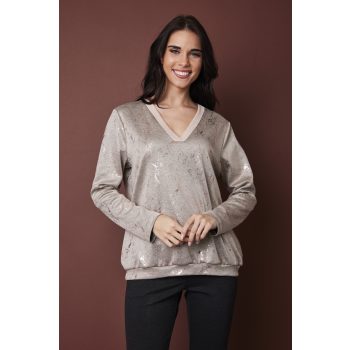 Női pulóver-mintás,S,Tara X Viktori