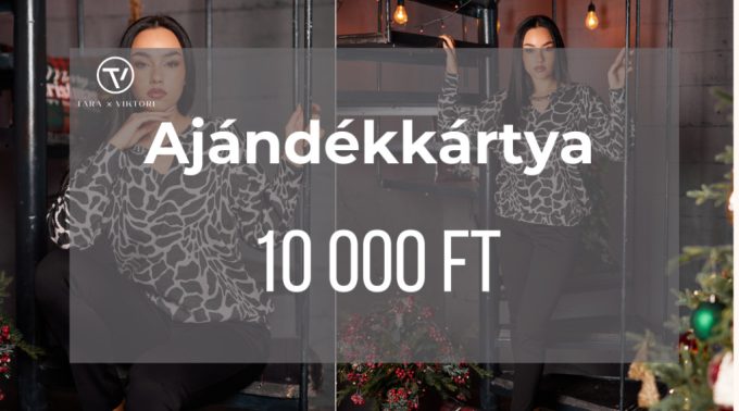 Ajándékkártya - 10 000 Ft