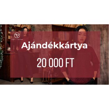 Ajándékkártya - 20 000 Ft