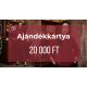 Ajándékkártya - 20 000 Ft