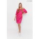 BLUEBERRY off-the-shoulder tunic dress (pink)