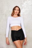 ASANA hossz ujjú crop top   - VIKTORI