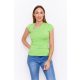 Provence női póló Aszimmetrikus, kivágott felső ráncolással díszítve,zöld,M,Tara x Viktori, Young & Free Kollekció