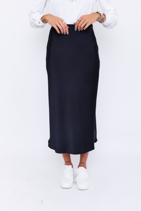 Teramo women's skirt, midi skirt with gathered waist, Tara x Viktori, Young & Free Collection