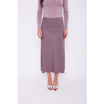   Teramo women's skirt, midi skirt with gathered waist, Tara x Viktori, Young & Free Collection