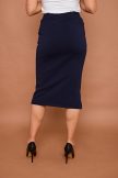 Arconia midi szoknya, oldalt slicceléssel,kék,S,Tara x Viktori, Young & Free Collection