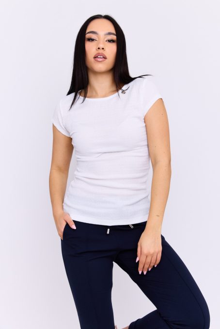 Celine women's top round-neck t-shirt, Tara x Viktori, Young & Free Collection