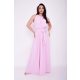 MIAMI női maxi ruha,húzott nyakkivágású,öves,ujjatlan hosszú ruha,rózsaszín,onesize,Tara X Viktori,Young and Free