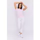 Payton női nadrág, élén tűzött, gumis derekú nadrág, ekrü,L,Tara x Viktori
