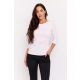 Mango women's top, round-neck, detailed top, Tara x Viktori