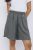 MEGAN women’s linen shorts – summer elastic waist shorts with pockets and belt loops