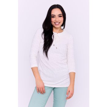   Nessa women's tunic, round-neck, front-tie, Tara x Viktori