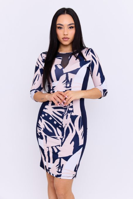 Y-mesh insert women's dress, Tara x Viktori