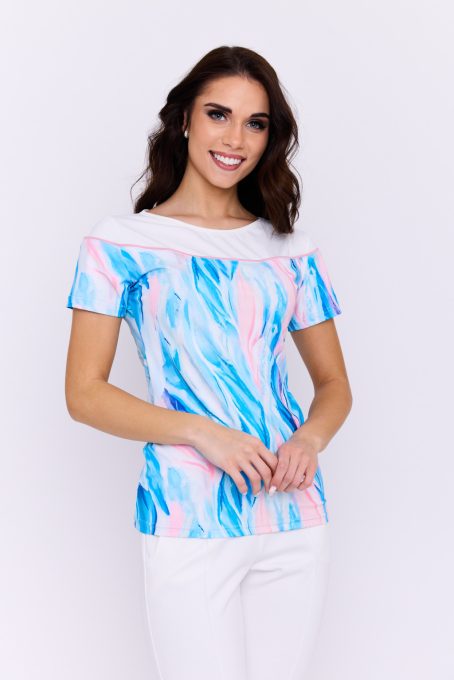 OCEAN three-toned top