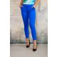 Adel női nadrág, gumis derekú,zsebes cicanadrág,királykék,M,Tara x Viktori