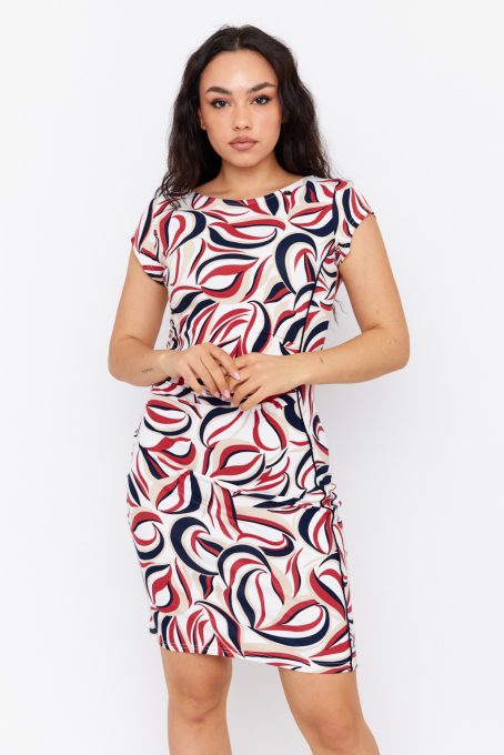 kvarc-pleated-side-panel-piping-printed-dress