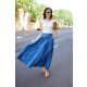 KARIN A-line long women’s skirt with pockets and elastic back