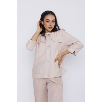 ABRIELLE women's blazer – six-button, pocketed