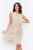 JULES ruffled neckline and sleeve summer dress with waist tie