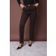 SHAELYN egyenes szárú női nadrág – elegáns,barna,L,Tara X Viktori