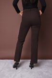 SHAELYN egyenes szárú női nadrág – elegáns,barna,L,Tara X Viktori