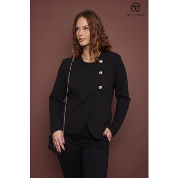 TRACY női blézer,gombos,fekete,S,Tara X Viktori