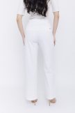 MELISSA women’s trousers with elastic waist, tie belt and wide leg