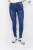 Women’s push-up skinny jeans – high waist button detail style