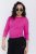 BONA-női-póló-gumis-nyakú-poliamid-felső,pink,M,Tara X Viktori