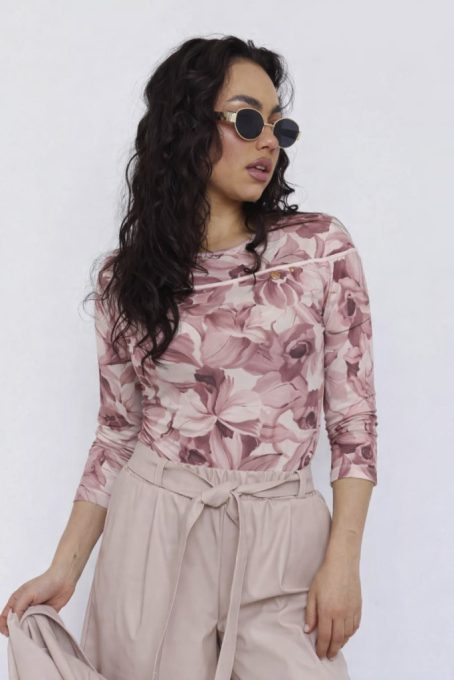 OCEAN three-toned top