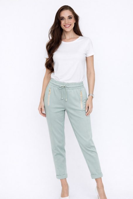 ISA sporty women's pants with zip pockets