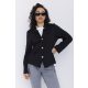 TILDA női blézer – elegáns, strukturált fazon,fekete,S,Tara X Viktori