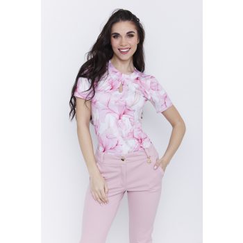   Jasmine women's t-shrit, twisted-and-panelled T-shirt, Tara x Viktor