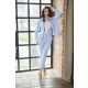 MARTINA női zakó – galléros, cipzáros, díszzsebes fazon,világoskék,M,Tara X Viktori
