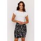 LARA 8 gombos szoknya, mintás, L, Viktori 