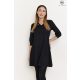 LEXIA V-neck A-line knitted tunic