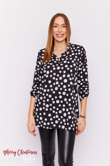 DYLAN buttoned up tunic (print)