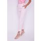 Ginevra női nadrág, egyenes szárú fazon, gombokkal és zsebekkel, rózsaszín, L, Tara x Viktori, Curve Fashion