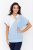Nim women's tunic, V-neck, asymmetric oversized tunic, Tara x Viktori, Curve Fashion