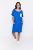 Karin relaxed-fit women's dress with contrast details and pocket