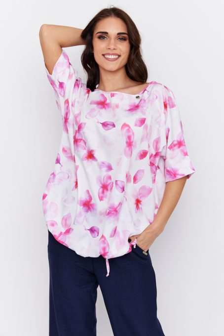 DIA Women’s Tunic with Adjustable Drawstring Hem