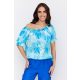 Agnella off-shoulder relaxed-fit women's tunic