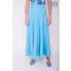 FEMME A-line long skirt light blue