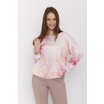   ANOUSHKA női felső, környakas,passzés aljú,mintás,S-M,Tara X Viktori,Curve Fashion