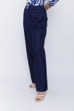 SPENCER women’s wide leg trousers – elastic waist, front seam detail