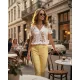 PAOLA női felső, passzés nyakú, gumis aljú tunika,mintás,L-XL,Tara X Viktori,Curve
