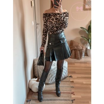 Berna műbőr szoknya 